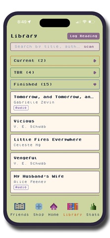 Bookstead iPhone screenshot