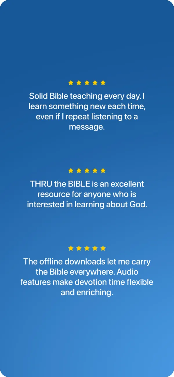 Screenshot #2 pour THRU the BIBLE: Audio Study