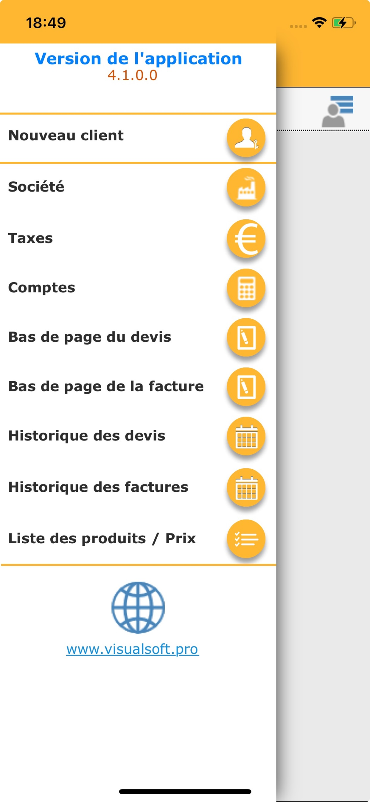 Devis et Facture screenshot 4