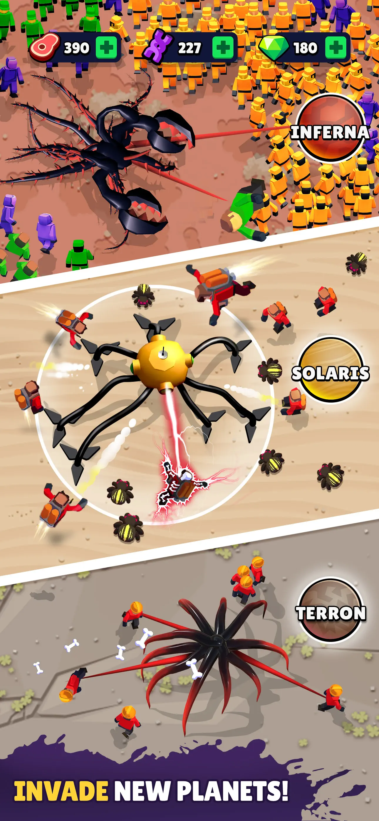 Alien Invasion: RPG Idle Space screenshot 2