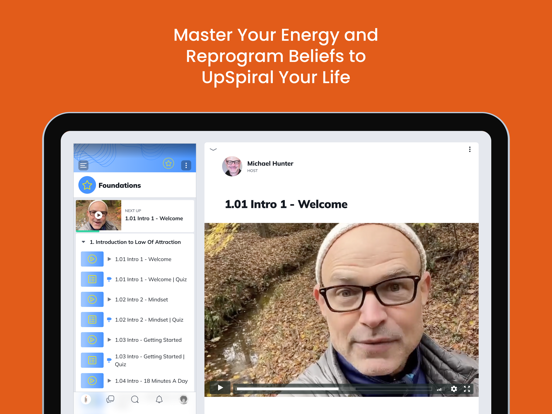 UpSpiral.Life iPad screenshot 2 - Health & Fitness app