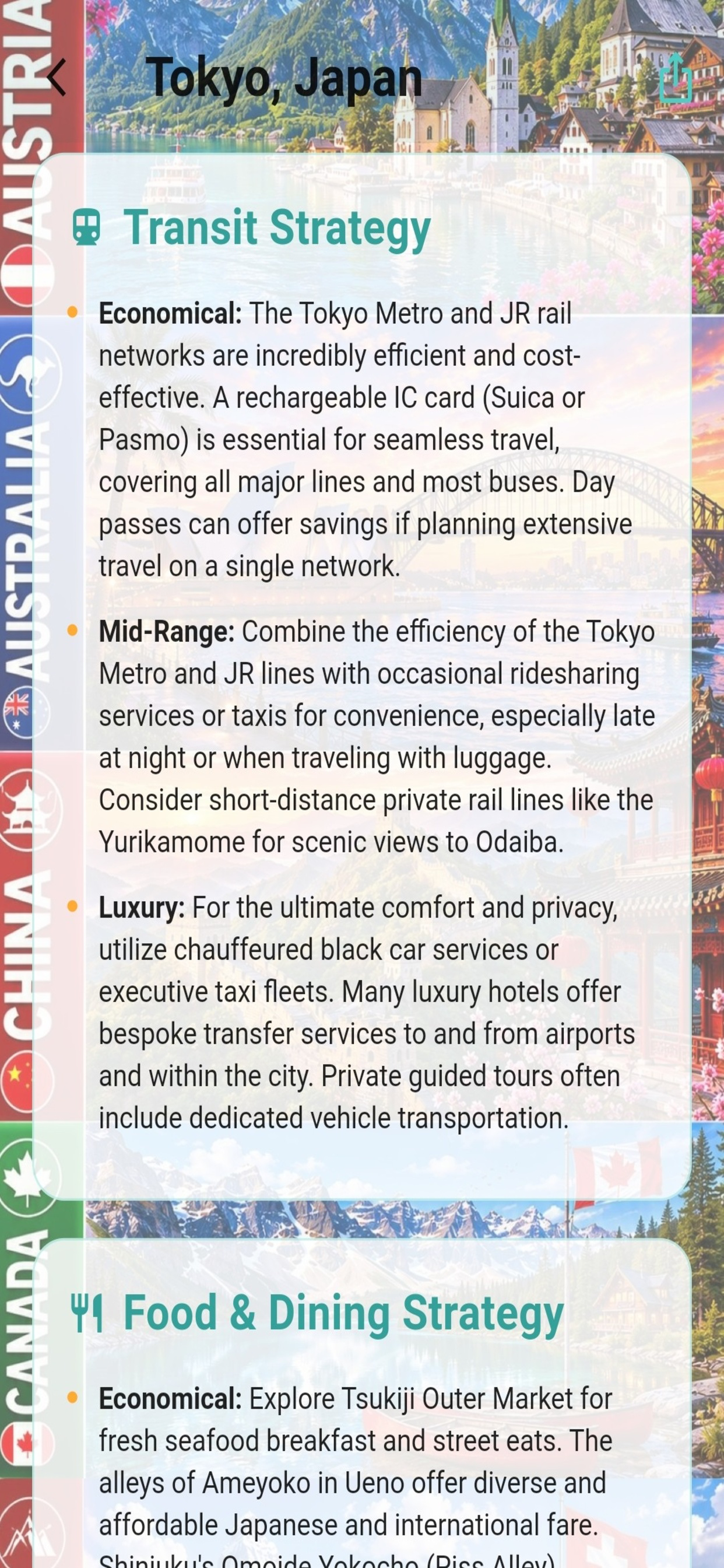 Plan My Travel - Itinerary screenshot 3