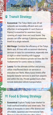 Plan My Travel - Itinerary screenshot