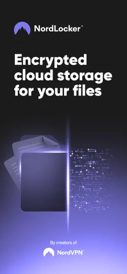 Screenshot von NordLocker: Private Cloud auf dem iPhone 1