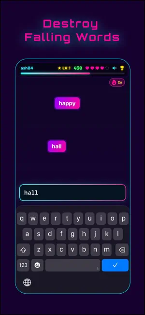 word defense - drop the word screenshot 2