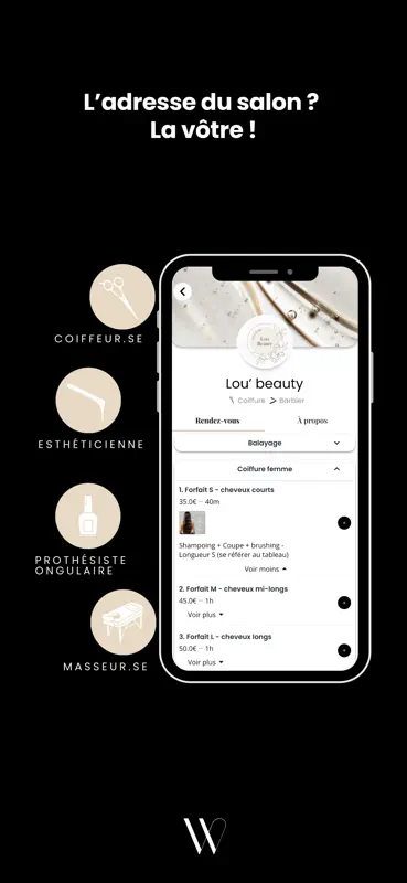 Welcome RDV - Beauté domicile screenshot 3 of 6