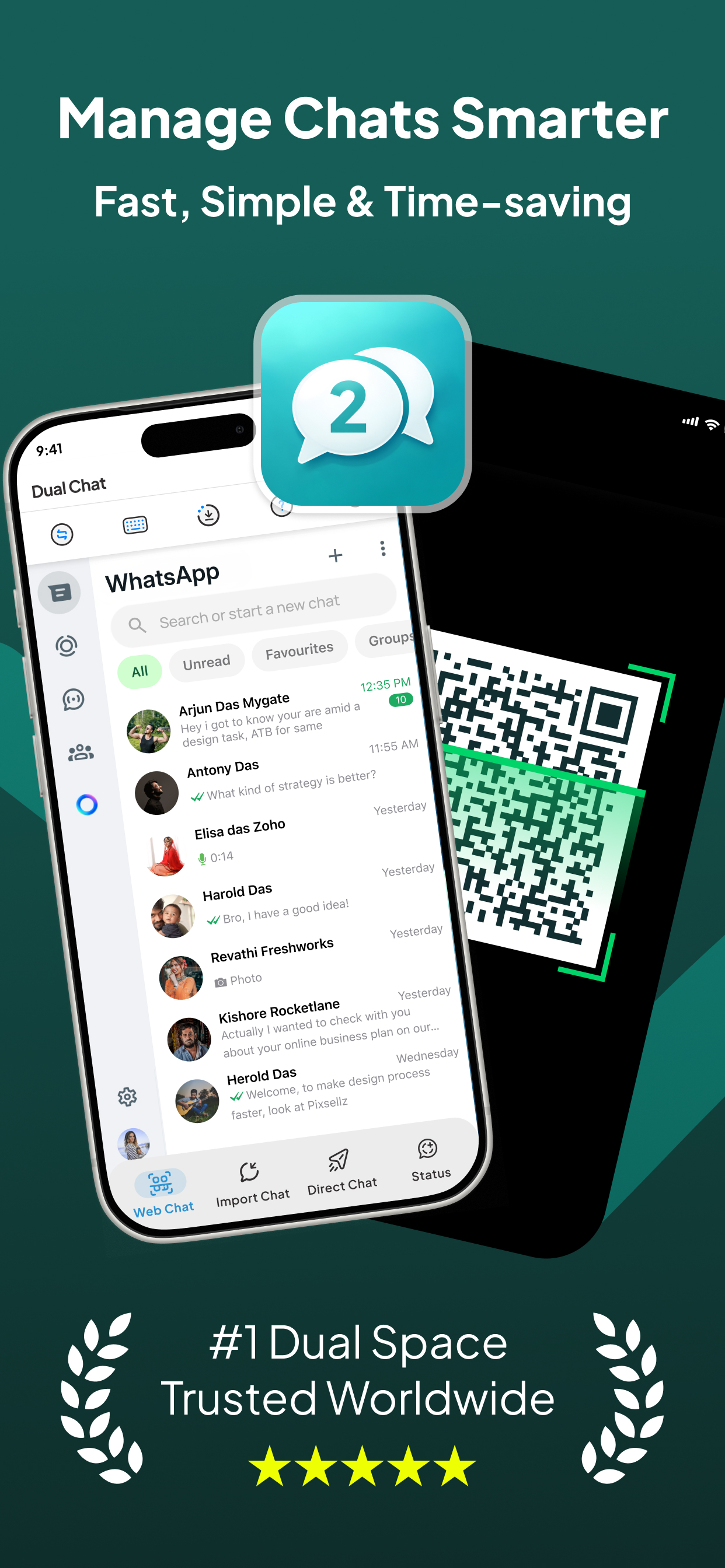 Web Messenger - Dual Chat