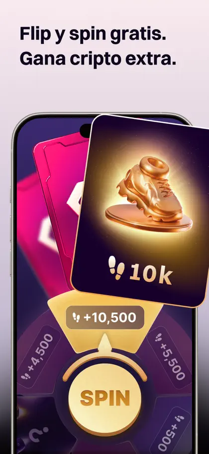 Screenshot 4 di 6 di Sweat Wallet: Walk Into Crypto