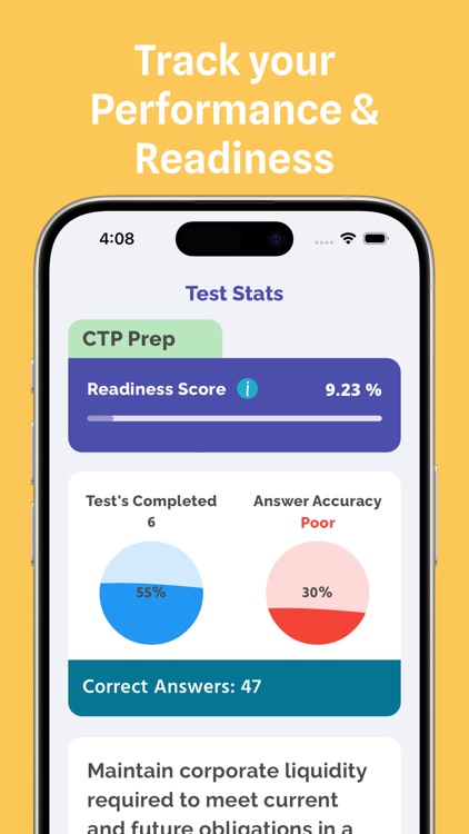 CTP test prep - treasury cert screenshot-3