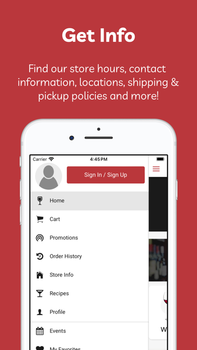 55th Street Wine & Spirits iPhone screenshot 2 - Shopping app
