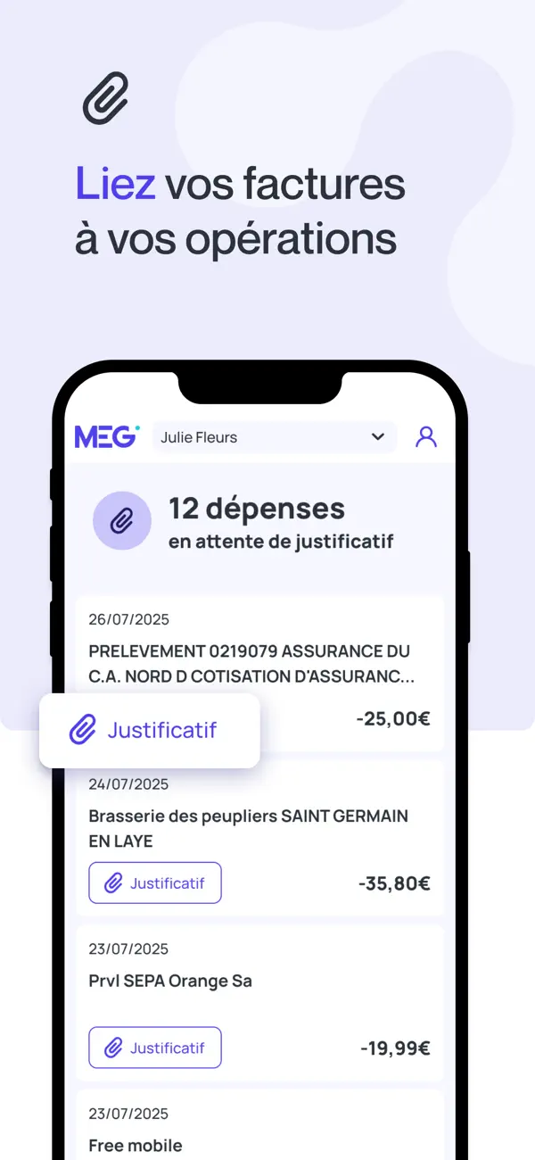 Screenshot #2 pour MEG - Mon Expert en Gestion