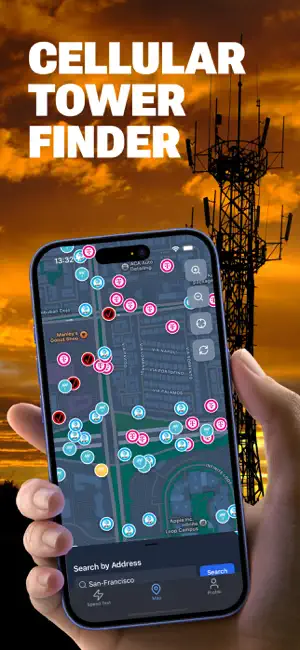 Cellular Tower － Finder Signal screenshot 1