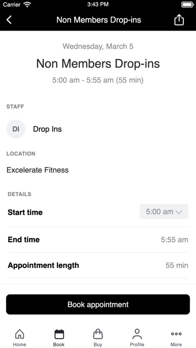 Screenshot #3 pour Excelerate Booking