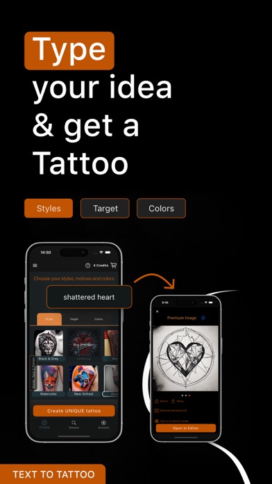 AI Tattoos - Tattoo Maker & AR Screenshot