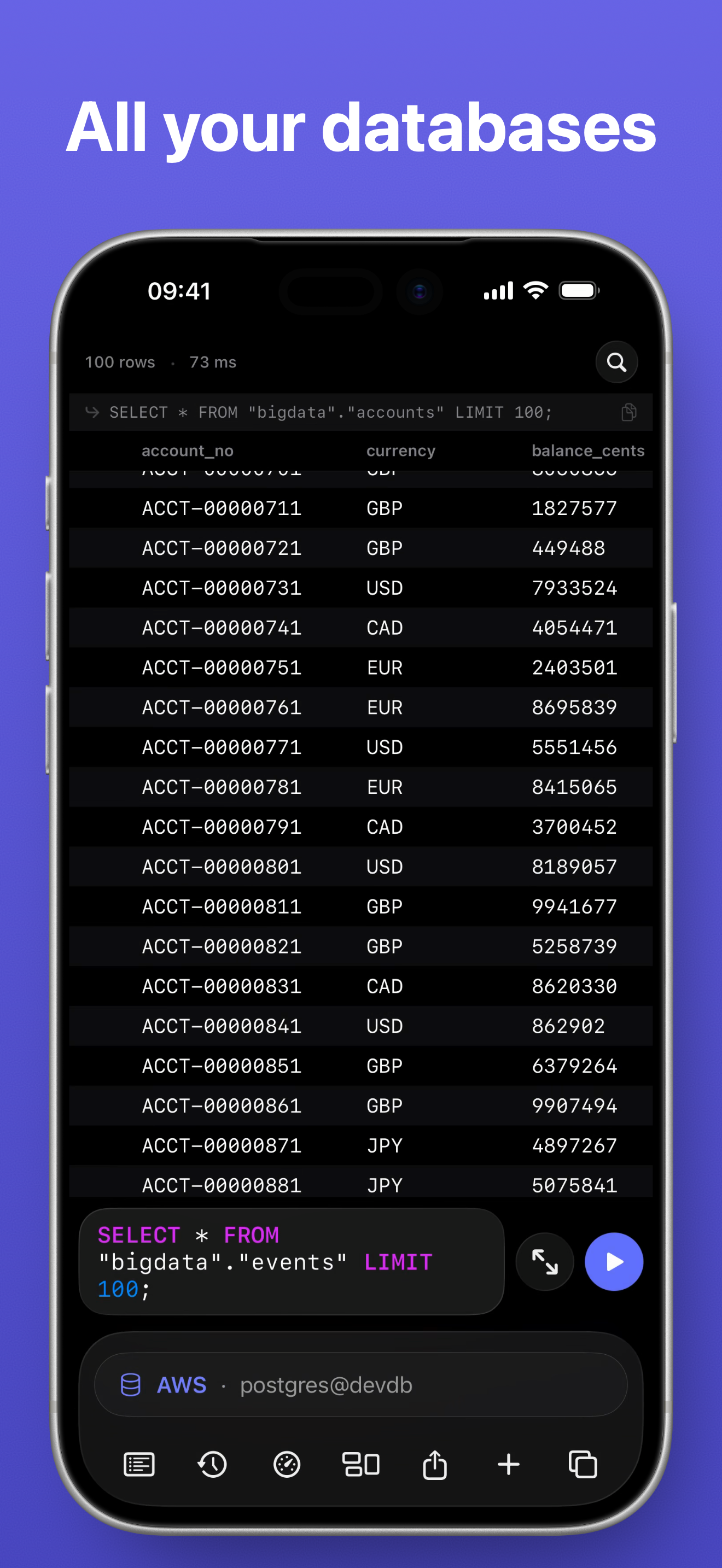 SSH, SFTP, databases: Boopbeep screenshot 4