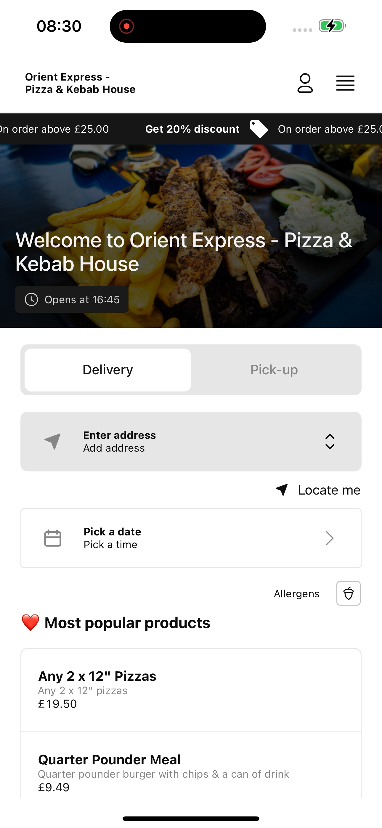 Orient Express - Pizza & Kebab screenshot 4
