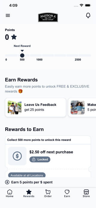 Allyson A Rewards Screenshot 3 of 6