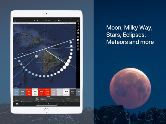 The Photographer's Ephemeris iPad app afbeelding 6