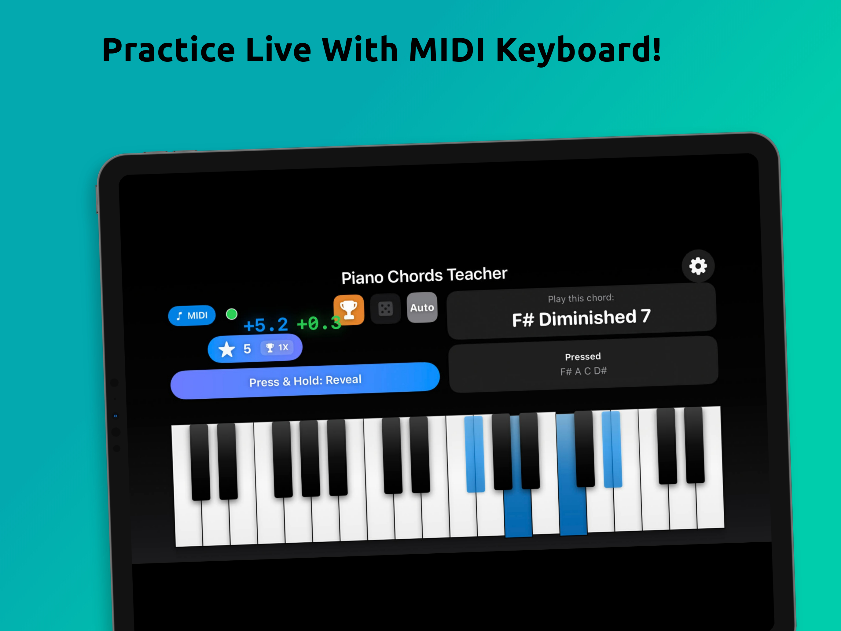 Piano Chords Teacher