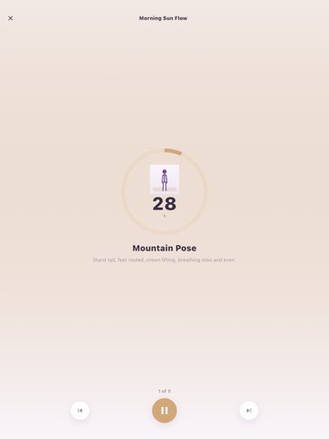 FlowYoga: Daily Yoga iPad screenshot