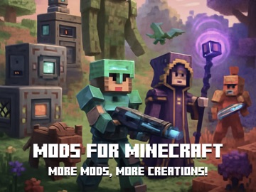 Mods for Minecraft PE ㅤ iPad screenshot