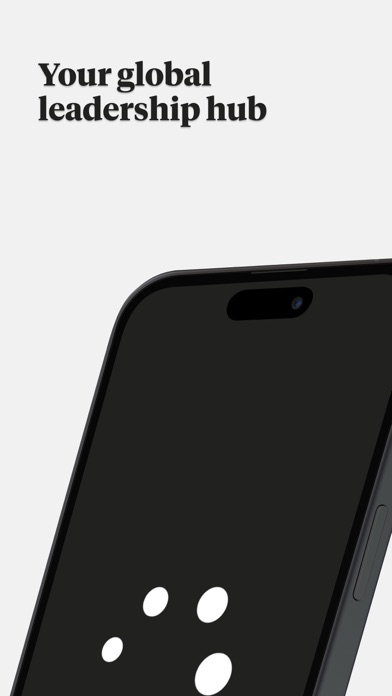 New REF Global iPhone screenshot 1 - Social Networking app