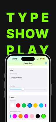 Phone Sign - LED Banner screenshot 2