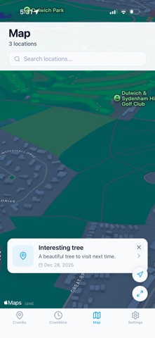Pincrumbs screenshot