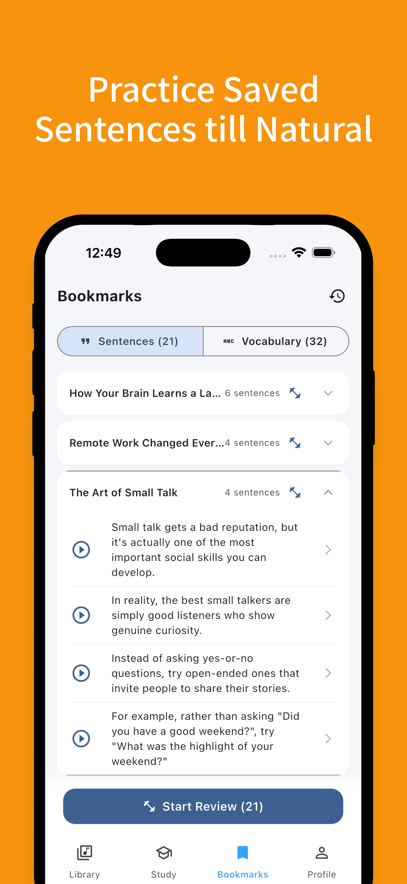 Echo Loop: English Fluency