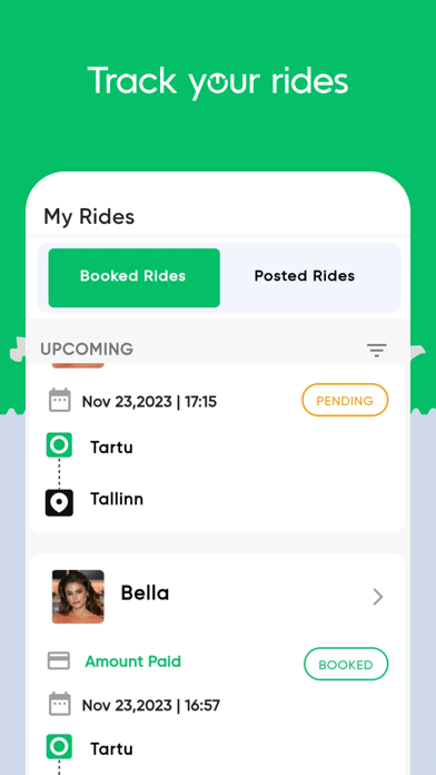 Tere: Let's Travel Together iPhone screenshot