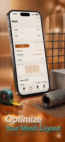 SlabKit: Rebar, Mesh, Concrete iPhone screenshot