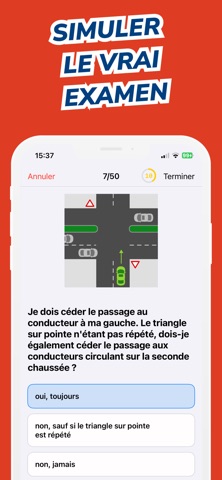 Permis Theorique Belgique screenshot