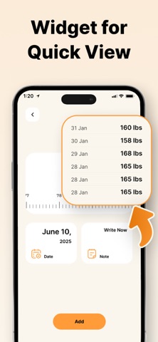 Weight Loss Tracker - WellFit screenshot
