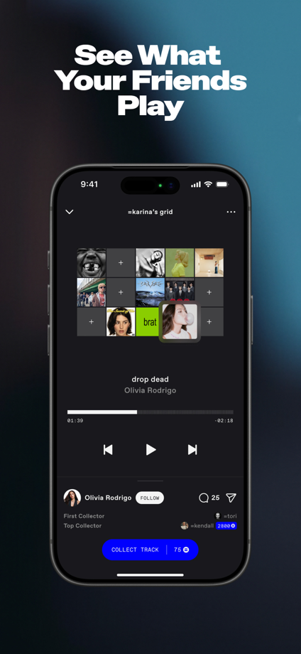 EQUALS - Music Social Network 的 App Store 截图 3