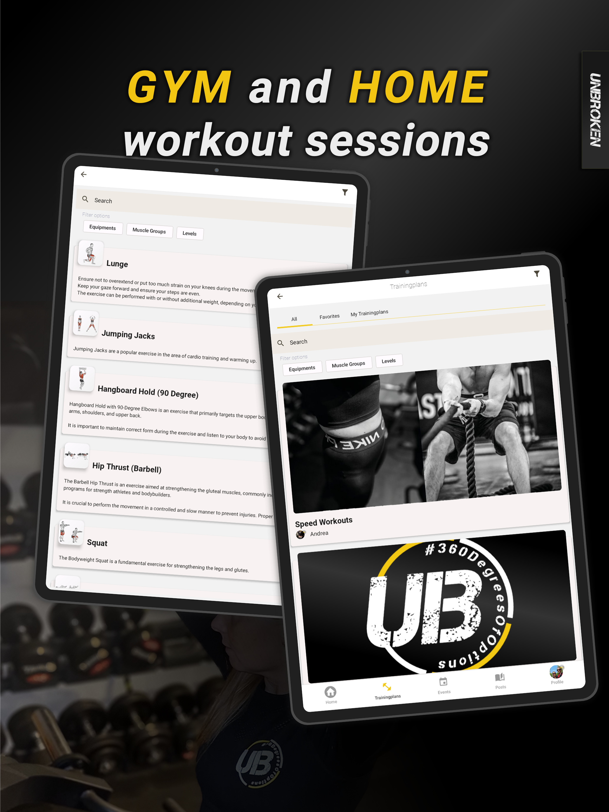 UNBROKEN: Training and Fitness