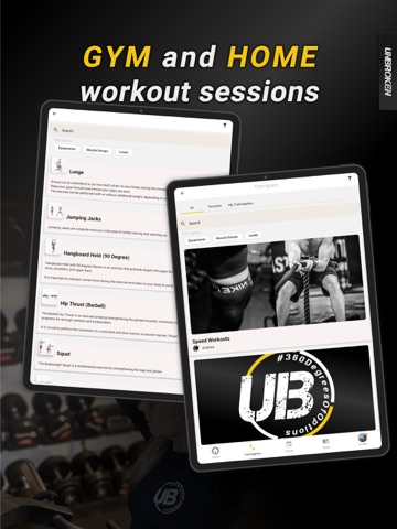 UNBROKEN: Training and Fitness iPad screenshot