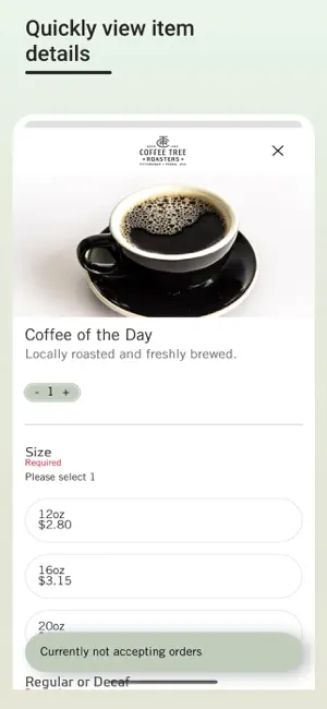 Coffee Tree Roasters screenshot 4