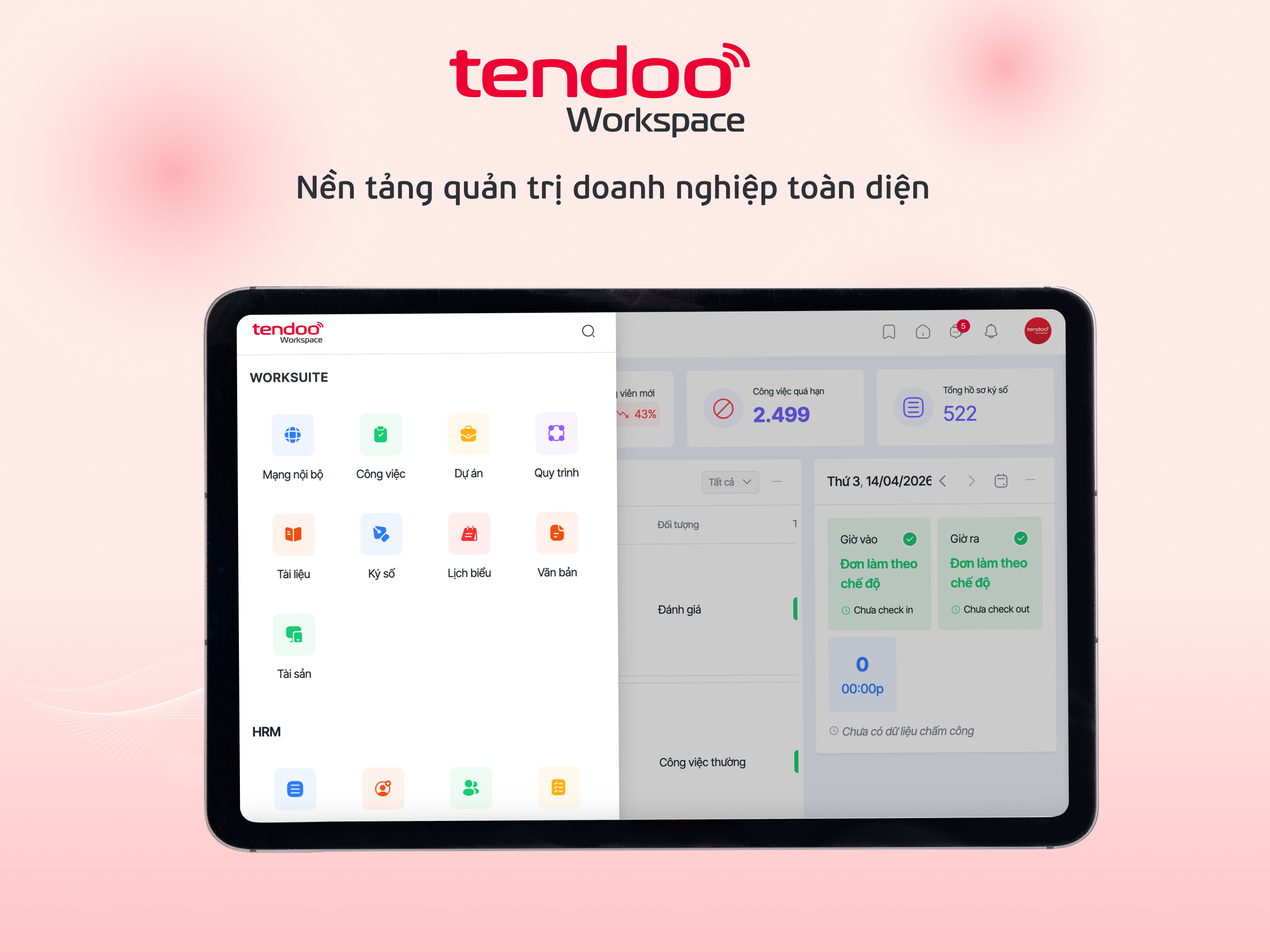 Tendoo Workspace