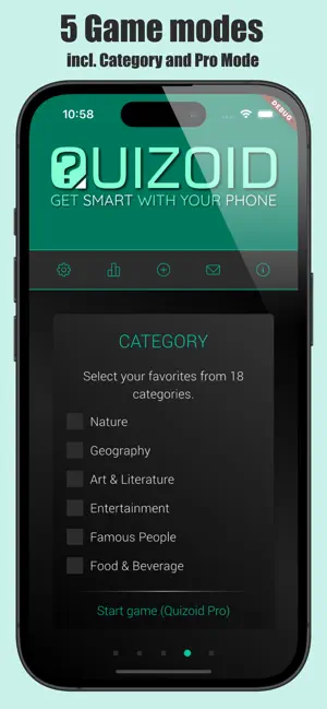 Quizoid: Offline Trivia Quiz screenshot 4