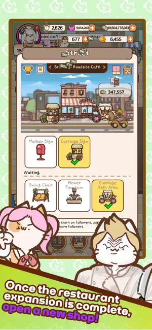 Neko Restaurant: Cat tycoon screenshot 4