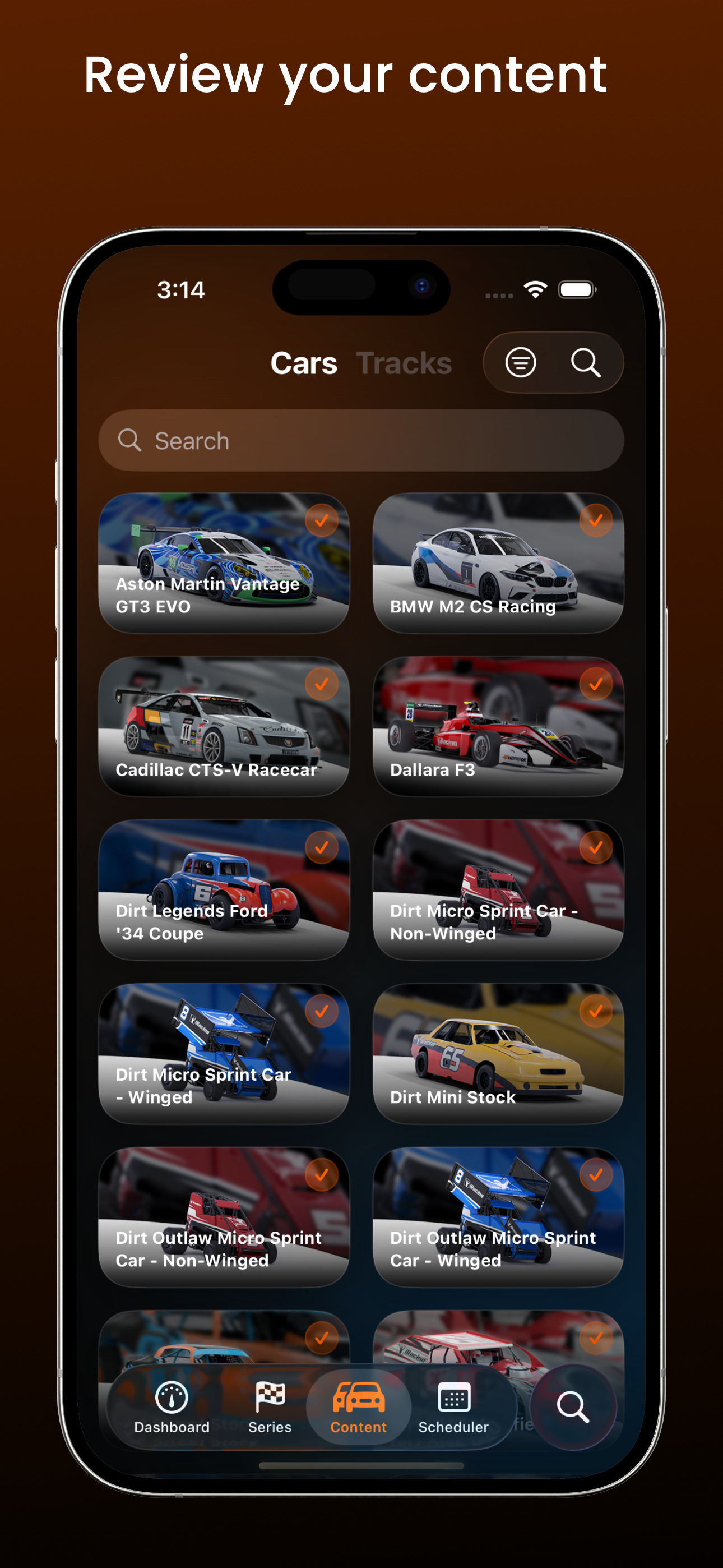 SimOS Hub - Racing Companion