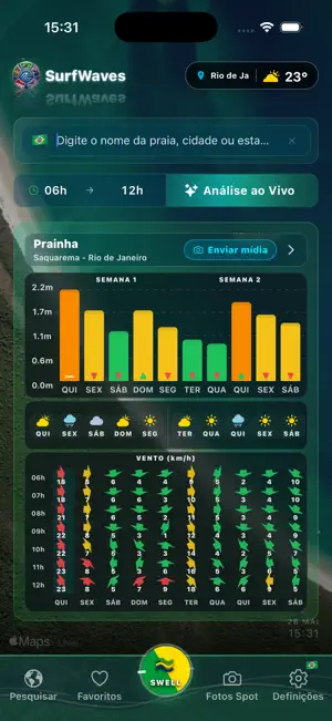 SurfWaves screenshot 1