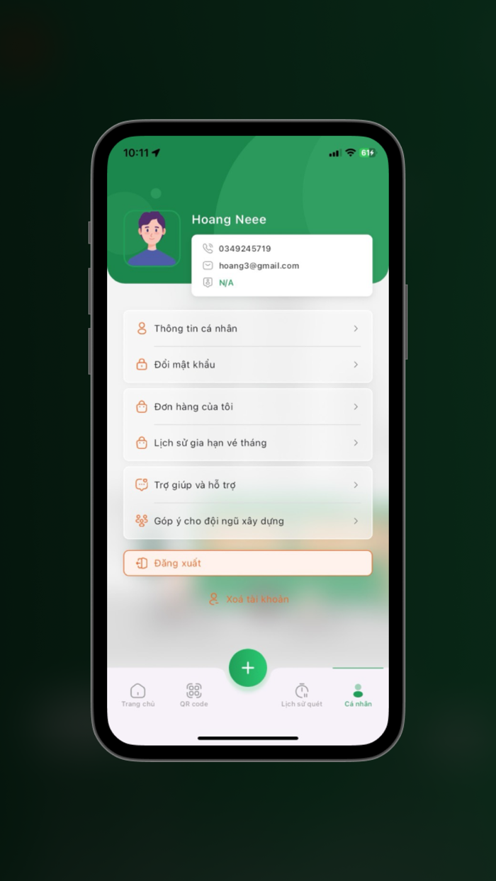 Thẻ vé Giao thông HN