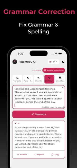 FluentKey AI Keyboard screenshot 3