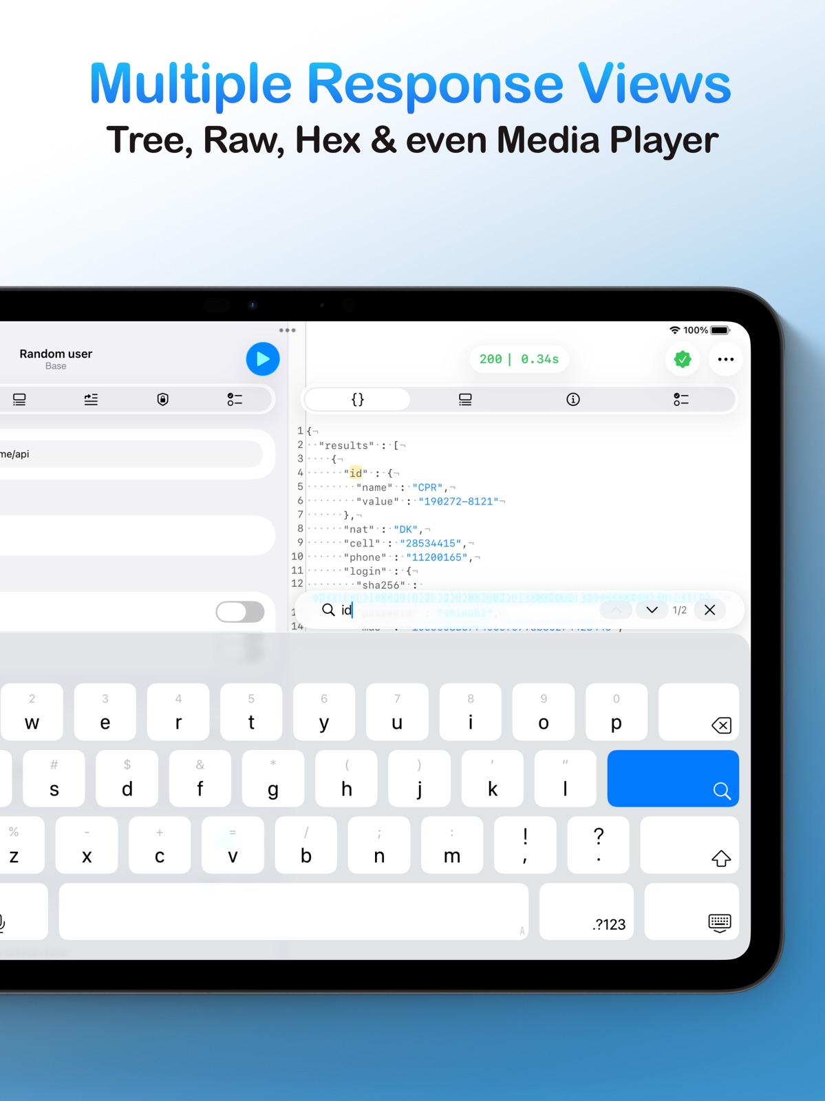 APIOrbit – REST & GraphQL ipad screenshot 2