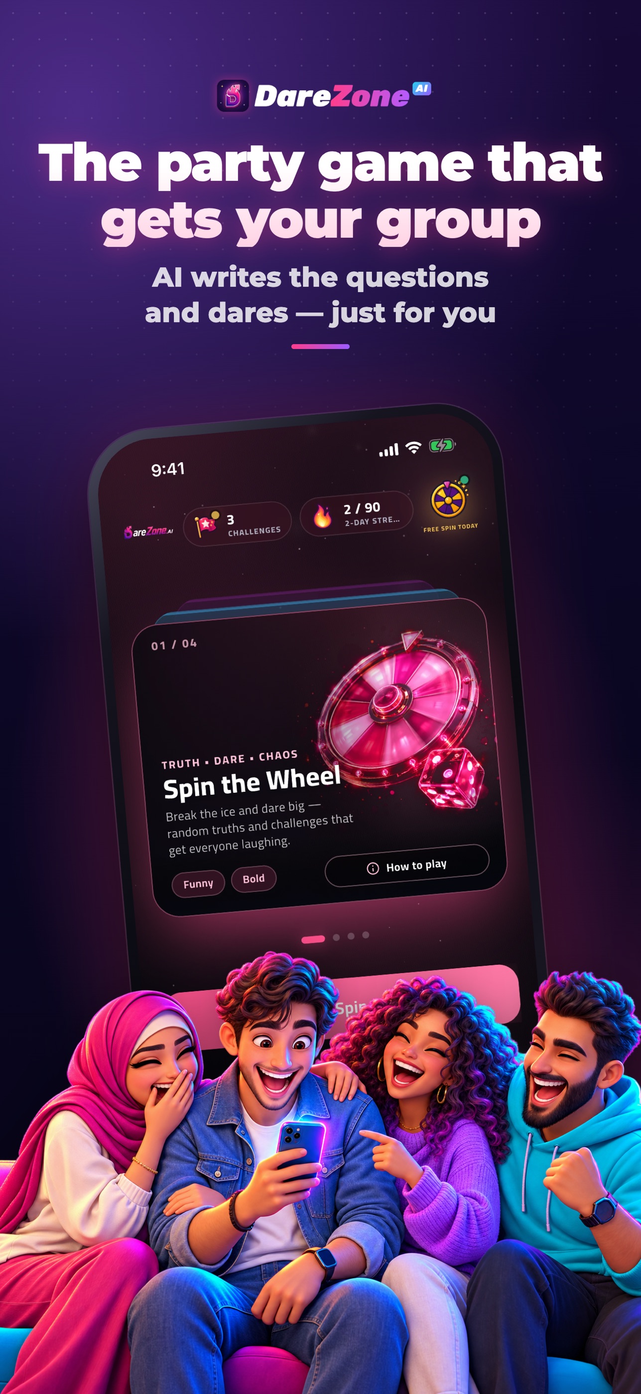Screenshot 1 of DareZone.AI