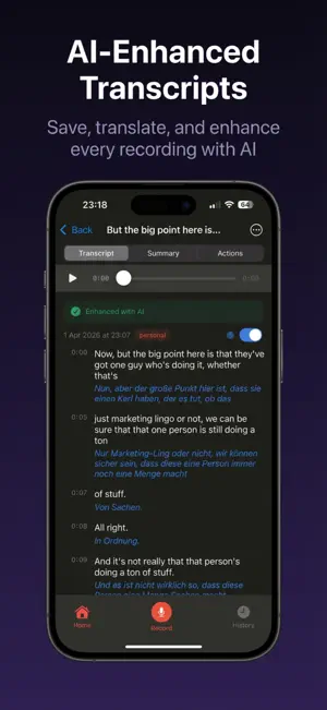 Live Subtitle: AI Translator screenshot 2