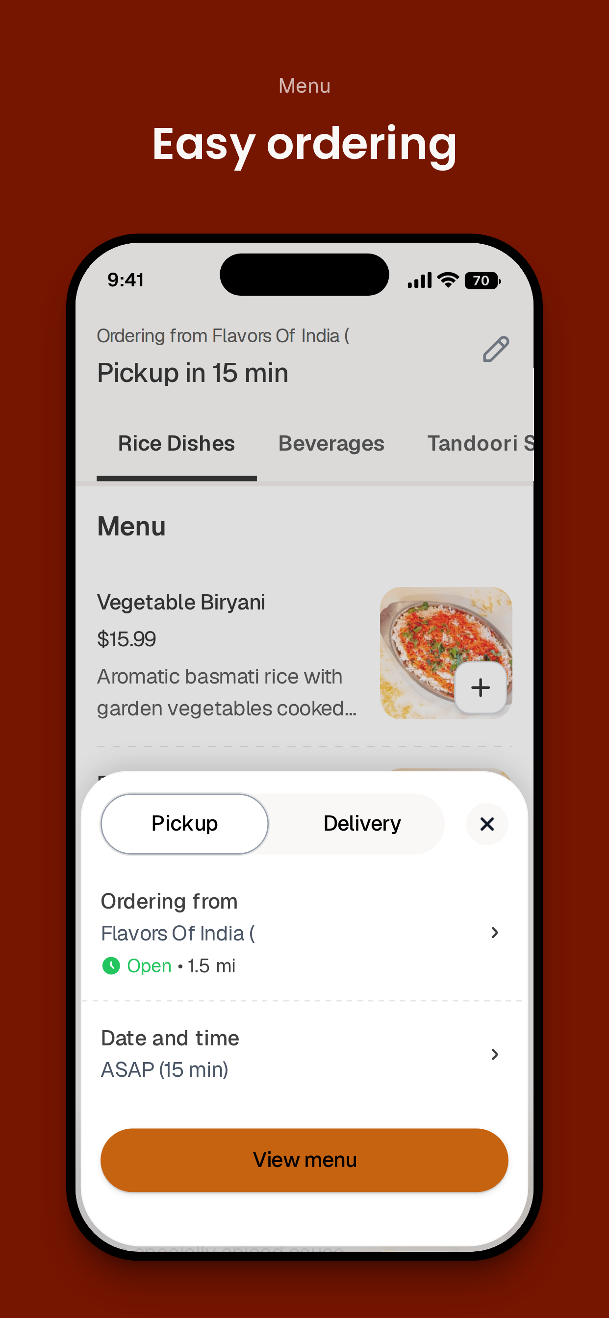 Flavors Of India To Go