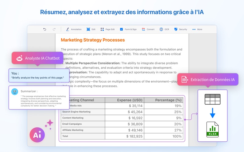 Screenshot #3 pour PDF Reader: Edit & Convert PDF