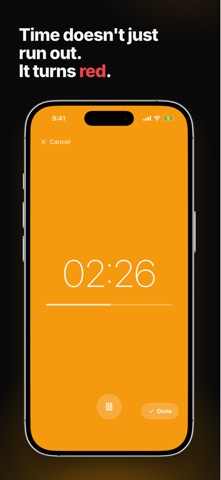 ADHD Timer: End Time Blindness iPhone screenshot